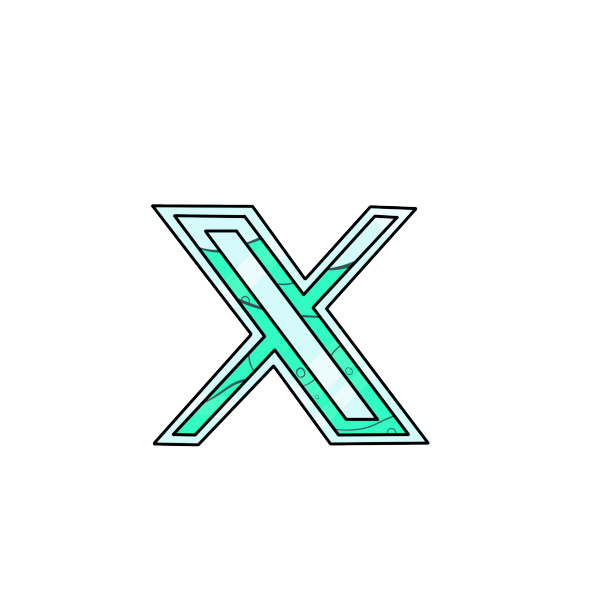 x logo